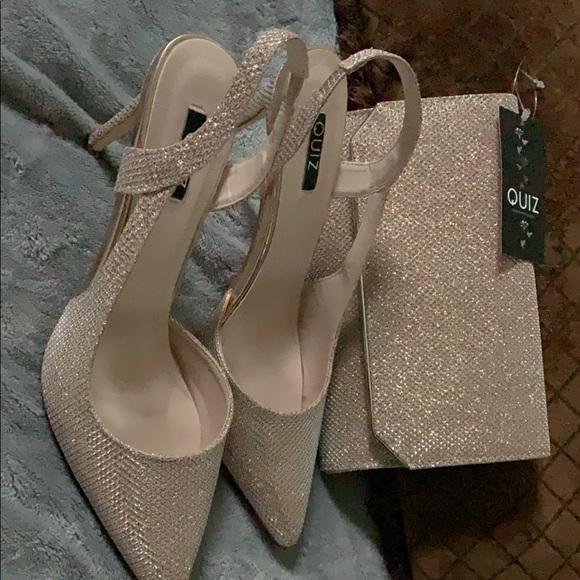 Rose Gold Glitter shoes - Picture 3 of 6